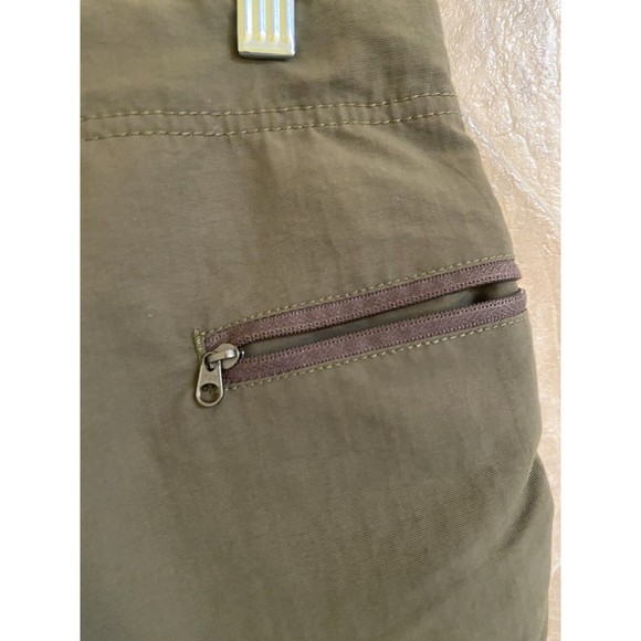 The North Face Mens 32 Green Nylon Paramount Trail Chino Shorts Adjustable Waist - Picture 9 of 15